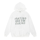 Mens Fall Outfits High Street Sweater Men's Hooded Thin Oversize Couple Loose Top Women's Autumn