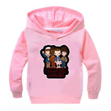Stranger Things Hoodie Pattern Hooded Sweater Children's Hoodie Casual Tops Children's Clothing
