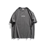 Men T-Shirt Summer Men's Printed T-shirt Loose Retro