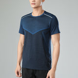 Sweat Wicking Shirt Fitness Short Sleeve Men's Fashion T-shirt