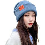 Women Winter Hats Autumn and Winter Women's Fashionable Stylish Earmuffs Fleece-Lined