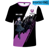 Baggy Baseball Jersey Summer Trendy 3d Digital Short Sleeve