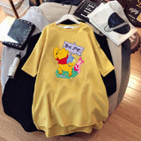 Oversized 90S T Shirt Short-Sleeved T-shirt for Women Loose Top Wear Summer