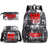 Stranger Things Hellfire Club Backpack Stranger Things Backpack Three-Piece Set