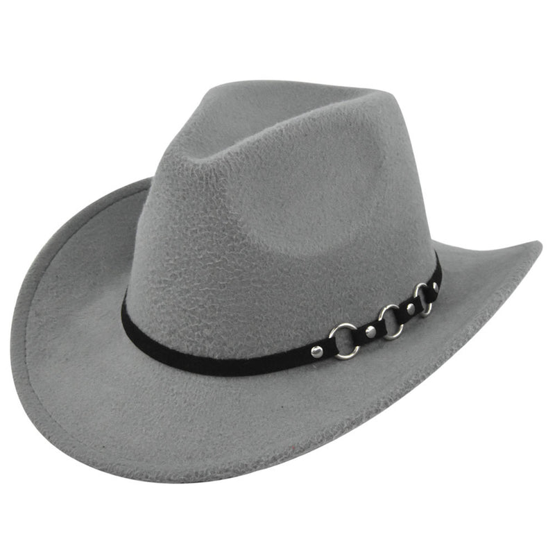 Italian Fedora Hats Imitation Sheep Hat Cowboy Hat Ethnic Style Retro