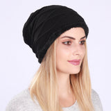 Women Winter Hats Men's and Women's Hats Sleeve Cap Autumn and Winter Knitting Earmuffs Hat