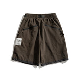 Men Shorts Summer Zipper Casual Retro Loose