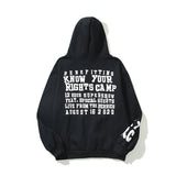 Cpfm Hoodie Autumn and Winter Letter Foam Printed Hoodie