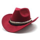 Cowboy Hats Western Cowboy Top Hat for Men Women