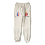 Kanye West Sunday Service Pant Printed Casual Trousers Thickened