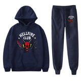 Stranger Things Hellfire Club Coat Stranger Things Season 4 Hoodie Sweater Set