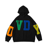Rrr123 Hoodie Towel Embroidery Hoodie Loose Casual Hooded Sweatshirt