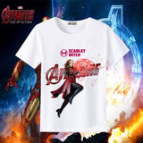 Marvel T Shirt Clothes Men's Marvel Movie Iron Man Short Sleeve T-shirt