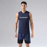 Sweat Wicking Shirt T-shirt Men's Hooded Sports Vest Workout Top