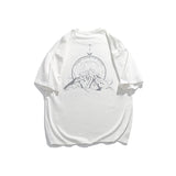 Men T Shitrs Summer Printed Short Sleeve Casual