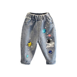 Toddler Boys Pants Boys' Jeans Cartoon Casual Pants Children