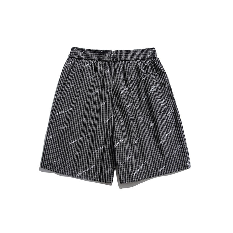 Men Shorts Summer Printed Casual Shorts Loose Cargo Pants Men