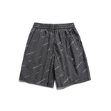 Men Shorts Summer Printed Casual Shorts Loose Cargo Pants Men