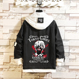 Comic Denim Jacket Men and Women Fashion Fall Winter Cowboy Sweater Coat Top