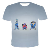 Bugs Bunny Shirt Fashion Short Sleeve Printed Pullover T-Shirt