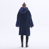 Hoodies Blankets Hooded Lazy Blanket Pajamas plus Velvet Thickened