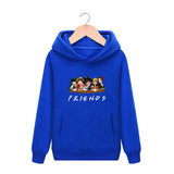 Friends Joey Hoodie Printed Casual Hooded Sweater