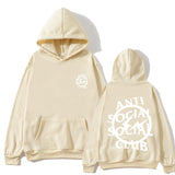 Anti Social Club Hoodie Printed Hoodie