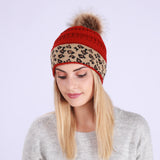 Women Winter Hats Thickened Warm Knitted Hat Winter Yarn