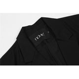 Men's Casual Suit Man Blzer Simple Style Solid Color Suit Coat Men's Dark Series Loose Lapels Casual Small Suit