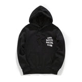 Anti Social Club Hoodie Brushed Hoody Men's Women's Hoodie Coat