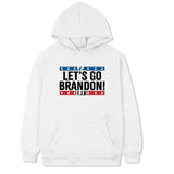 Let'S Go Brandon Hoodie Letter Sweater Men'S And Women'S Long Sleeves Hooded Sweater