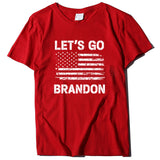 Let's Go Brandon T Shirt Women's Short-Sleeved T-shirt Women's Bottoming Shirt