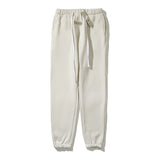 Kanye West Sunday Service Pant Fog Double Line Letters Ankle Banded Pants Casual Fleece Lined
