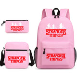 Stranger Things Hellfire Club Backpack Stranger Things Backpack Three-Piece Set