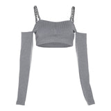 Music Festivals Rave Outfits Girls Tops Winter Women's Clothing Fashion T-shirt for Women