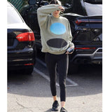 Cpfm Sweatshirt Letter Print Loose round Neck Sweater Men's Long Sleeve