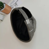 Beanies Japanese-Style Retro Painter Cap Corduroy Beret Children