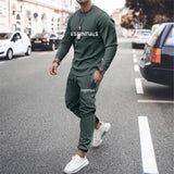 Fear of God Fog Essentials Casual Long Sleeve Pants Set Chest