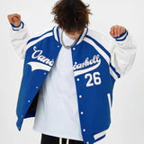 Baggy Jacket Winter Retro Alphabet Jacket Baseball Uniform