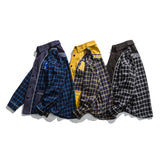 Yellow Varsity Jacket Autumn Coat Male Fake Two Pieces Versatile Jacket Top