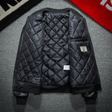 Graphic Leather Jacket Women's Spring and Autumn Air Force Flight Suit Leather Men's Baseball Collar PU Leather Harley Pilot Couple Jacket Jacket