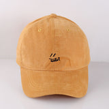Smiley Face Cap Embroidered Baseball Cap