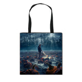 Stranger Things Hellfire Club Handbag Capacity Eco-friendly Shopping