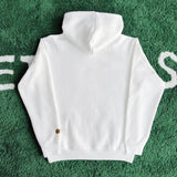 Drew House Smiley Velvet Padded Hooded Sweatshirt Casual Trend Loose Couple Hoodie