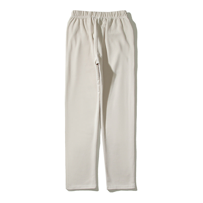 Kanye West Sunday Service Pant Fog Casual Loose Flocked Printed Drawstring