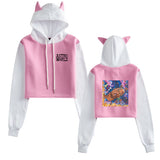 Travis Scott Astroworld Hoodie Autumn and Winter Navel Hooded Color Contrast Sweater