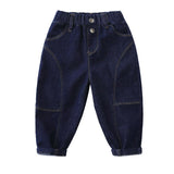 Toddler Boys Pants Boy's Denim Pants Spring and Autumn Casual