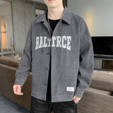 Baggy Jacket Men's Spring and Autumn Jacket Retro Casual Jacket