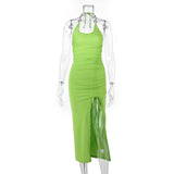 Mini Club Dresses Women's Tight Sexy Pleating Dress