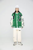 Alaska Varsity Jacket Autumn Embroidery Baseball Clothing Men's Casual Jacket Coat